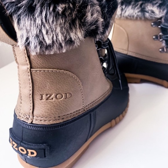 Izod Lined Rain Boots - Picture 2 of 8